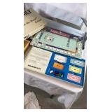 Retro & Collector Board Game Lot – Berkshire Hathaway Monopoly, Anti-Monopoly, & Rummy Royal