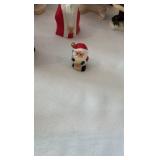 Vintage Santa Figurine & Ornament Collection - Multi-Piece Multi-Brand Holiday Lot