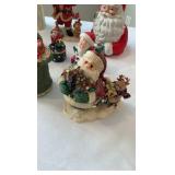 Holiday Santa Collection: Historical Series, Rocking Mr. & Mrs. Claus, and Whimsical Decor