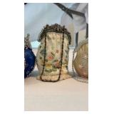 Vintage Hand-Painted Resin Trinket Box Collection – 15 Piece Textured Miniature Purse Set