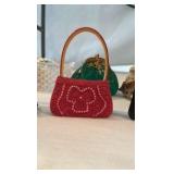 Complete Collection of Miniature Purse Figurines - 22 Piece "Just the Right Style" Textured Resin Set