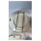 Vintage Fine China & Serving Lot – Signature Collection “Coronet” 43-Piece Service + W.S. George Platter