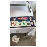Retro & Collector Board Game Lot – Berkshire Hathaway Monopoly, Anti-Monopoly, & Rummy Royal