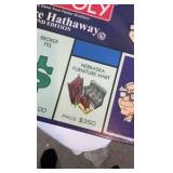 Retro & Collector Board Game Lot – Berkshire Hathaway Monopoly, Anti-Monopoly, & Rummy Royal