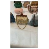 Huge Designer-Style Miniature Purse Collection - 27 Piece Jeweled & Textured Resin Set
