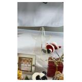 Vintage Holiday Small Items Lot – Coca-Cola Magnets, Wind Chimes, & Musical Bears – 18+ Piece Collection