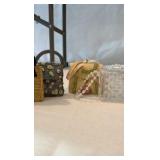 Complete Collection of Miniature Purse Figurines - 22 Piece "Just the Right Style" Textured Resin Set