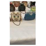 Huge Designer-Style Miniature Purse Collection - 27 Piece Jeweled & Textured Resin Set