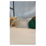 Complete Collection of Miniature Purse Figurines - 22 Piece "Just the Right Style" Textured Resin Set