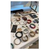 Large Vintage & Contemporary Costume Jewelry Collection - Watches, Necklaces, Bracelets