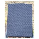 Outdoor Wicker Chaise Lounge with Table