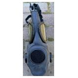 Vintage Gas Mask & Military Ammo Box