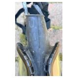 Vintage Gas Mask & Military Ammo Box