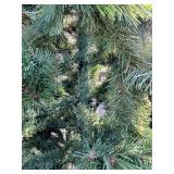 7 ft Artificial Christmas Tree with Stand & LED Light Sets & Holiday Decor