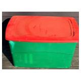 7 ft Artificial Christmas Tree with Stand & LED Light Sets & Holiday Decor