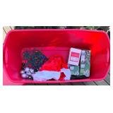 7 ft Artificial Christmas Tree with Stand & LED Light Sets & Holiday Decor