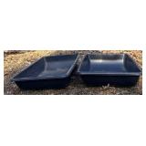 Pair of Washer Basins & Dolly