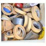 Scotch DT30 Dual-Tac Tape, Masking Tape and 3M Plastic in Plastic Bin