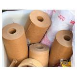 Scotch DT30 Dual-Tac Tape, Masking Tape and 3M Plastic in Plastic Bin