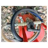 Portable Sandblaster Pot with Pressure Gauge & Hoses - 3/8 Inlet