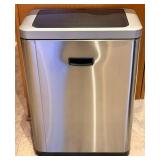 Stainless Steel Trash Can & Lid