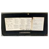 Stainless Steel Trash Can with Black Lift-Top Lid - Brushed Finish