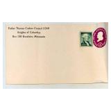 Postage Stamps in Plastic Bin - Mixed Countries