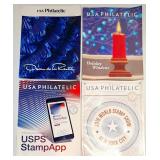 World Stamp Collection with 4 USA Philatelic Books & Planet Earth Album