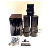 Bobtot B701D 5.1 Channel Home Theater System - 5 Speakers & Remote