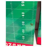 Endzone Cornhole Board Set - 2 Boards 20 x 10.5 in with 8 Toss N