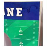 Endzone Cornhole Board Set - 2 Boards 20 x 10.5 in with 8 Toss N