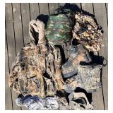 Guide Series Camouflage Coat XL & Spartan Pants XL & Icebreaker Boot Covers L & Gore-Tex Cap and other assorted items
