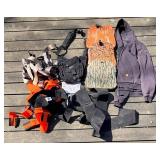 Carhartt Zip Hoodie Sweatshirt & 5.11 Bag, Shoulder Dolly Harness & Safety Straps