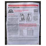 Carhartt Zip Hoodie Sweatshirt & 5.11 Bag, Shoulder Dolly Harness & Safety Straps