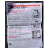 Carhartt Zip Hoodie Sweatshirt & 5.11 Bag, Shoulder Dolly Harness & Safety Straps