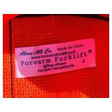 Carhartt Zip Hoodie Sweatshirt & 5.11 Bag, Shoulder Dolly Harness & Safety Straps