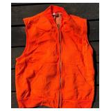 Game Winner Orange Hunting Vest Set (Medium & XL) with Hats, Gloves, Remington Face Cover & Guide Series Bag