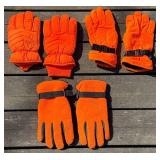 Game Winner Orange Hunting Vest Set (Medium & XL) with Hats, Gloves, Remington Face Cover & Guide Series Bag