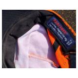 Game Winner Orange Hunting Vest Set (Medium & XL) with Hats, Gloves, Remington Face Cover & Guide Series Bag