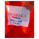 Game Winner Orange Hunting Vest Set (Medium & XL) with Hats, Gloves, Remington Face Cover & Guide Series Bag