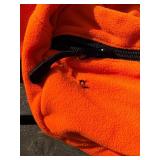 Game Winner Orange Hunting Vest Set (Medium & XL) with Hats, Gloves, Remington Face Cover & Guide Series Bag