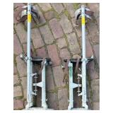 Pair of 36-Inch Stilts - Metal Frame with Straps