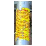 Pair of 36-Inch Stilts - Metal Frame with Straps