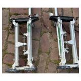 Pair of 36-Inch Stilts - Metal Frame with Straps
