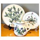 Villeroy & Boch Botanica Platter, Plate and Teapot