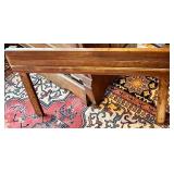 Tall Dresser & Mirror- Dark Wood Finish