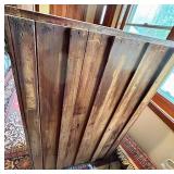 Tall Dresser & Mirror- Dark Wood Finish