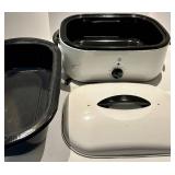 GE Deep Fryer White - 150°F to 450°F Thermostat, With Lid