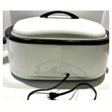 GE Deep Fryer White - 150°F to 450°F Thermostat, With Lid