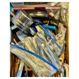 Kitchen Utensil Collection - Assorted Knives, Graters, Scissors & Tools